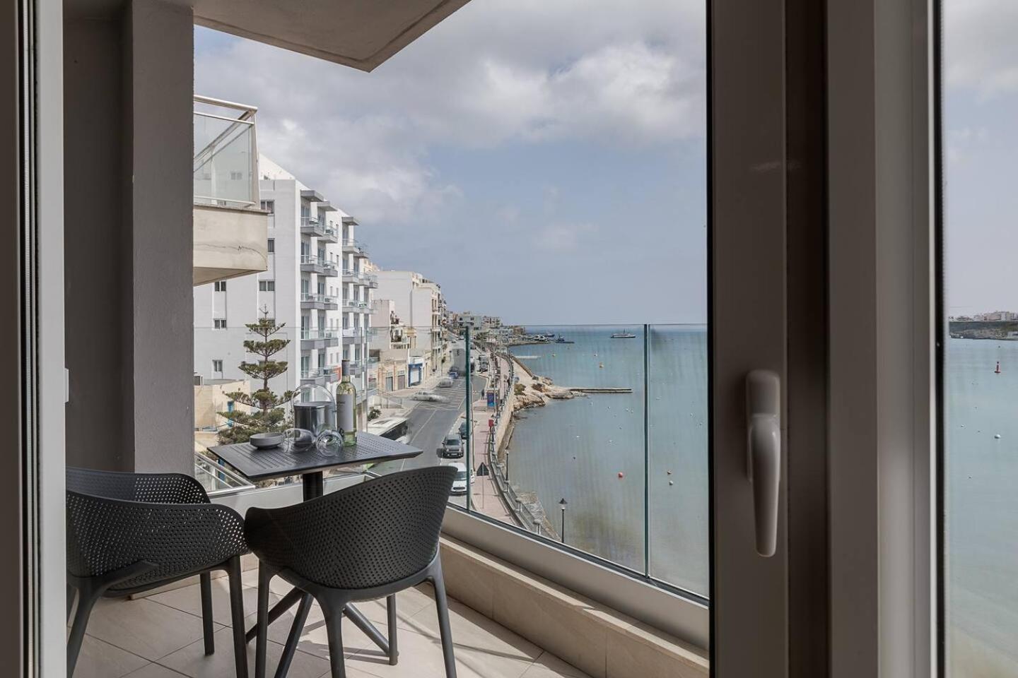 Dearborn Seafront Apartman San Pawl il-Baħar Kültér fotó